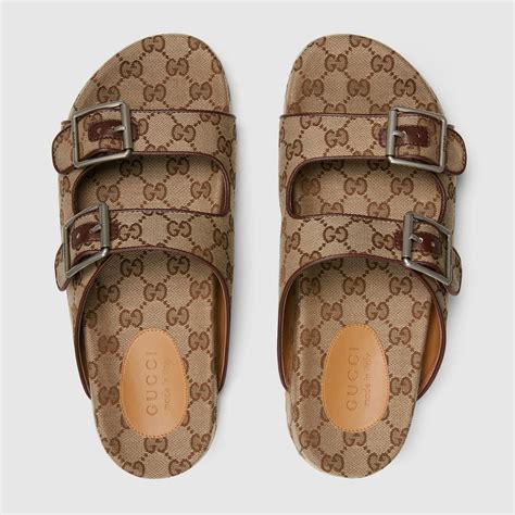 gucci slides front on|Gucci slides for men.